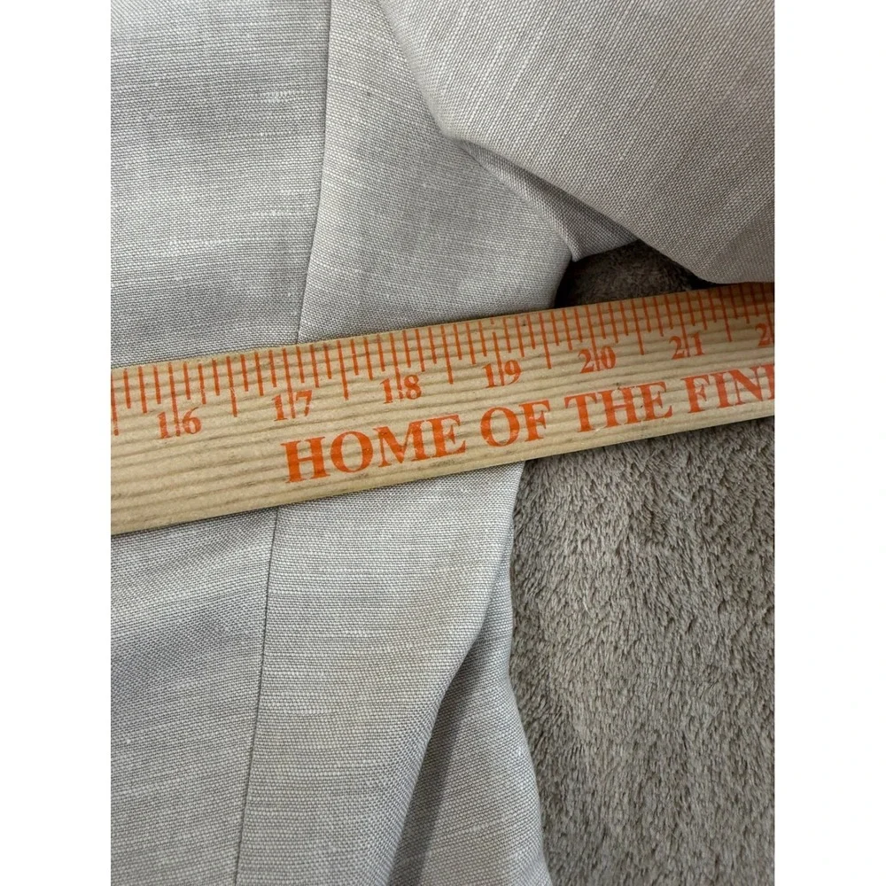 Cubavera Linen Blend Blazer Sport Coat Mens Size S Oatmeal Beige 2‎ Button EUC